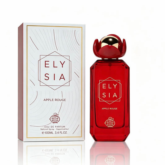 Fragrance World Elysia Apple Rouge Eau de Parfum 100ml - Floral Frutal Gourmand para Mujer