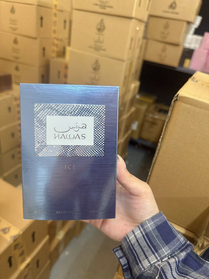 Rasasi Hawas Ice For Him Eau de Parfum 100ml -  Fresca Acuática Fougère para Hombre