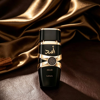 Lattafa Asad Eau de Parfum 100ml - Ámbar Fresco Especiado para Hombre