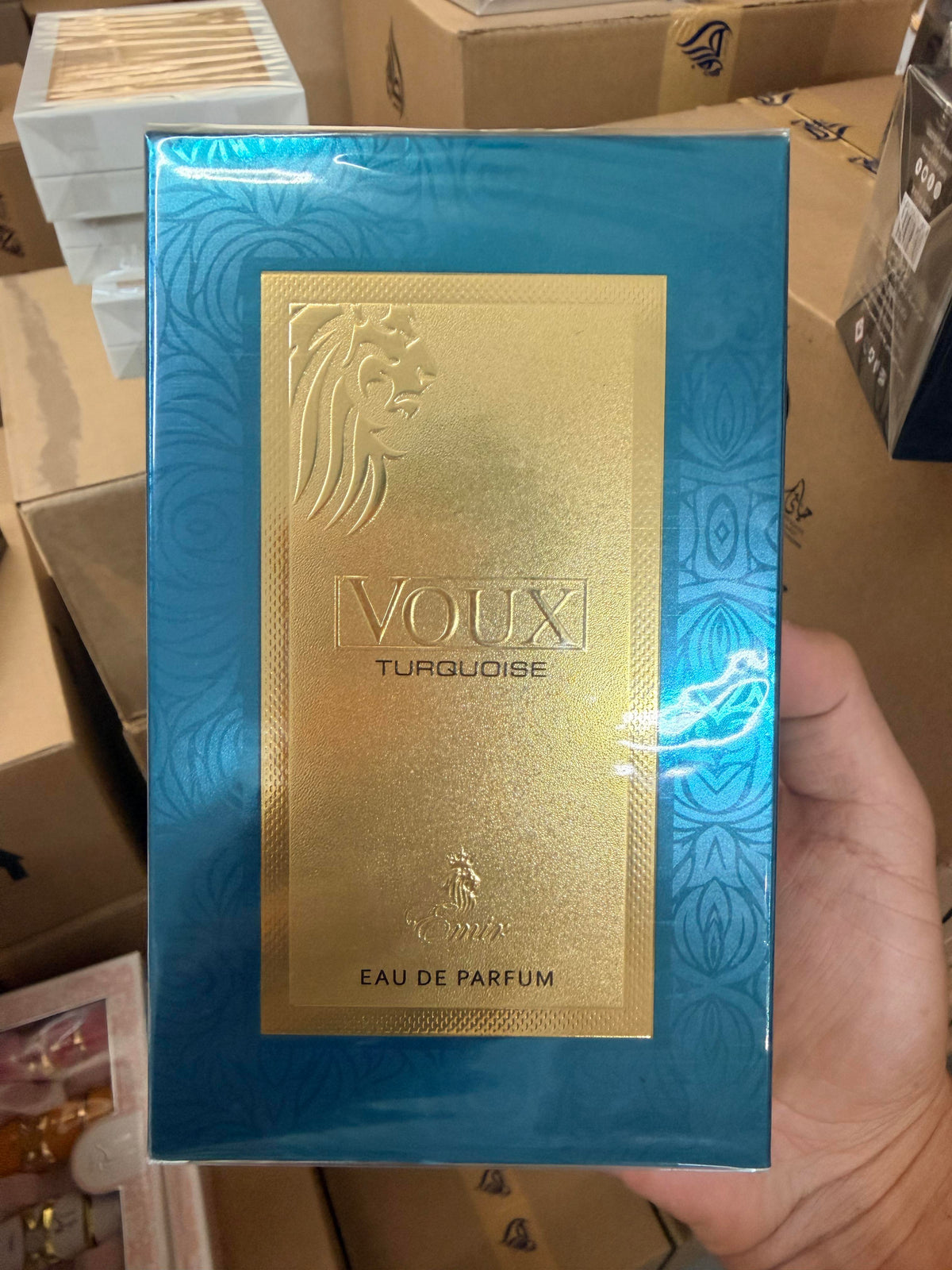 Paris Corner Voux turquoise Eau de Parfum 100 ml - Oriental Vainilla Unisex