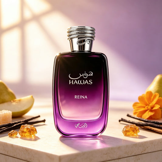 Rasasi Hawas Reina Eau de Parfum 100ml - Oriental Vanilla Gourmand Unisex