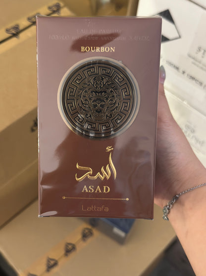 Lattafa Asad Bourbon Eau de Parfum 100ml - Oriental Especiada para Hombre