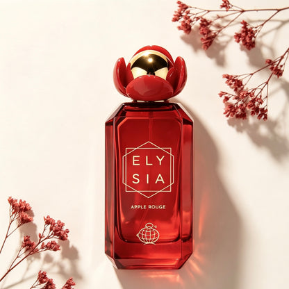Fragrance World Elysia Apple Rouge Eau de Parfum 100ml - Floral Frutal Gourmand para Mujer