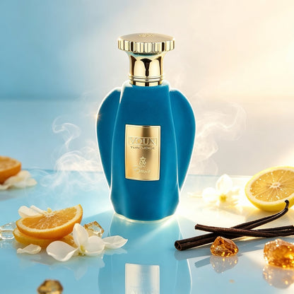Paris Corner Voux turquoise Eau de Parfum 100 ml - Oriental Vainilla Unisex