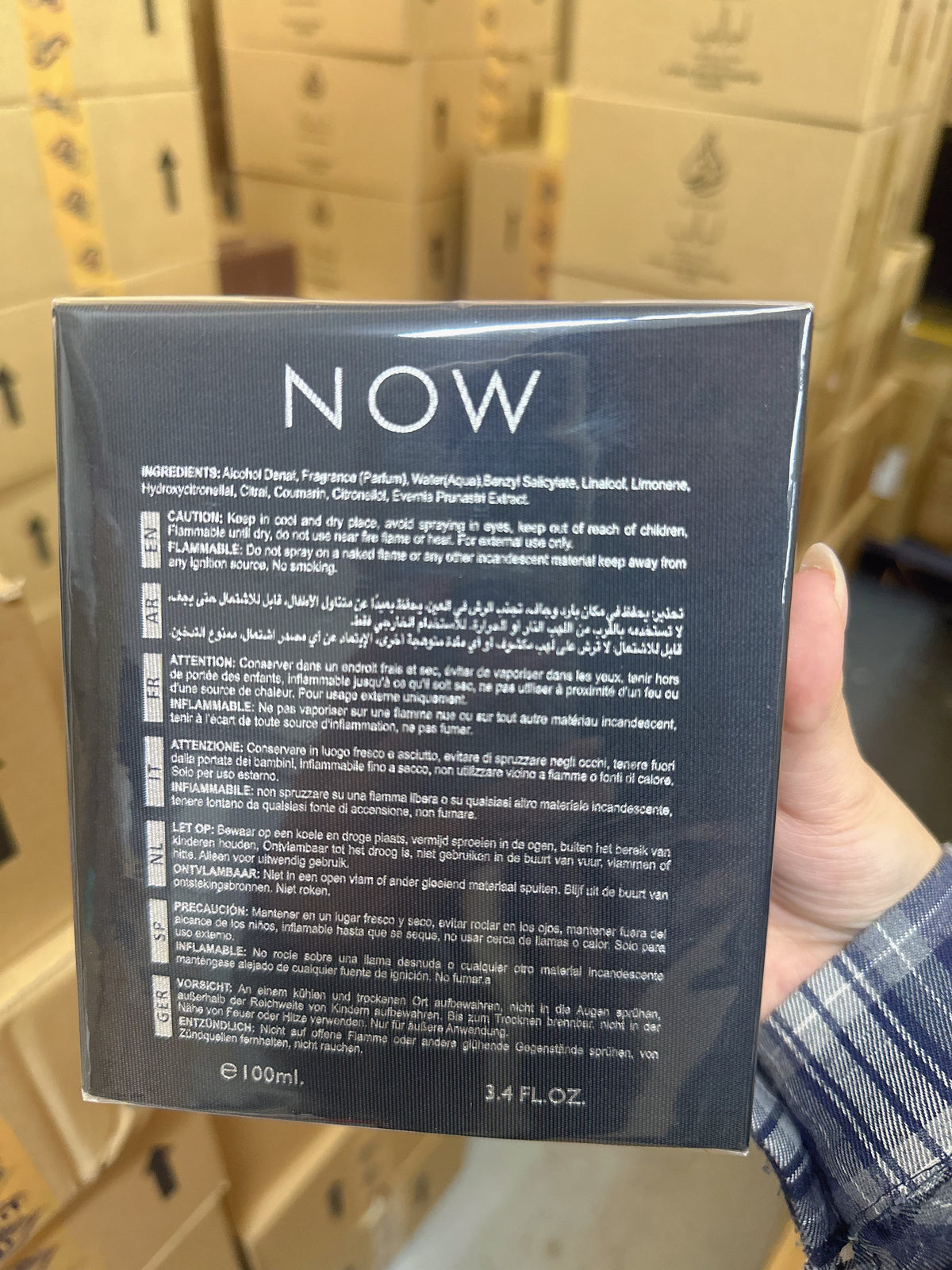 Rave NOW Eau de Parfum 100ml -  Floral Amaderada Cálida Unisex