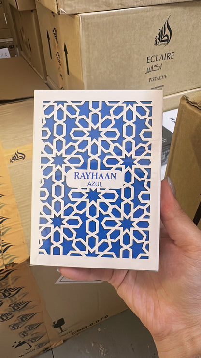 Rayhaan Azul Eau de Parfum 100ml - Aromática Acuática para Hombre