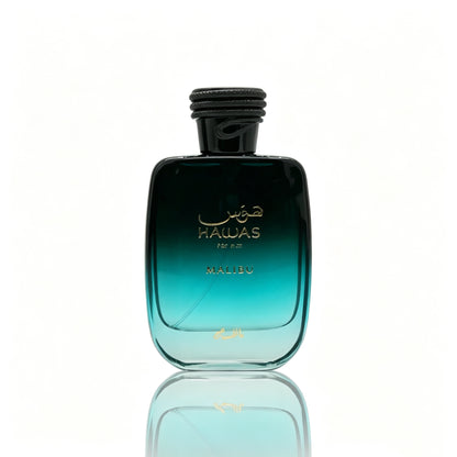 Rasasi Hawas Malibu For Him Eau de Parfum 100ml -  Fresca Acuática Cítrica para Hombre