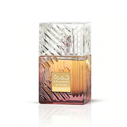 Lattafa Khamrah Dukhan Eau de Parfum100ml - Ámbar Especiado para Hombre