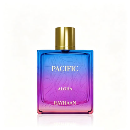 Rayhaan Pacific Aloha Eau de Parfum 100ml - Aromática Frutal Unisex