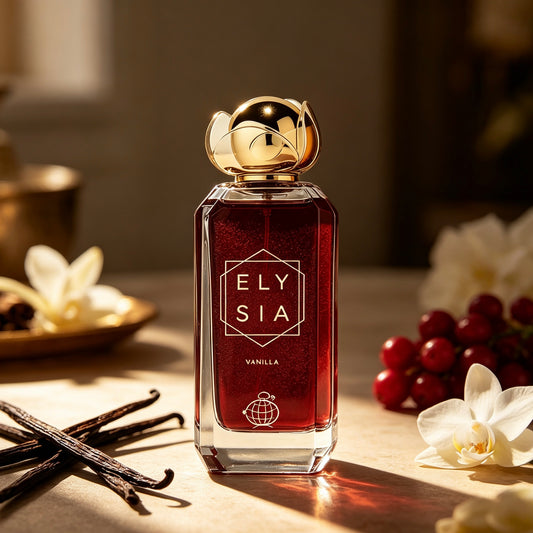 Fragrance World Elysia Vanilla Eau de Parfum 100ml -  Gourmand Vainilla Amaderada para Mujer