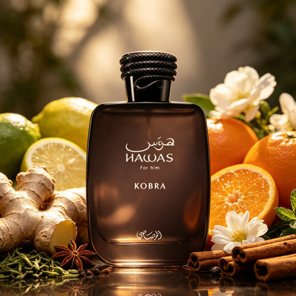 Rasasi Hawas Kobra For Him Eau de Parfum 100ml -  Oriental Amaderada para  Hombre