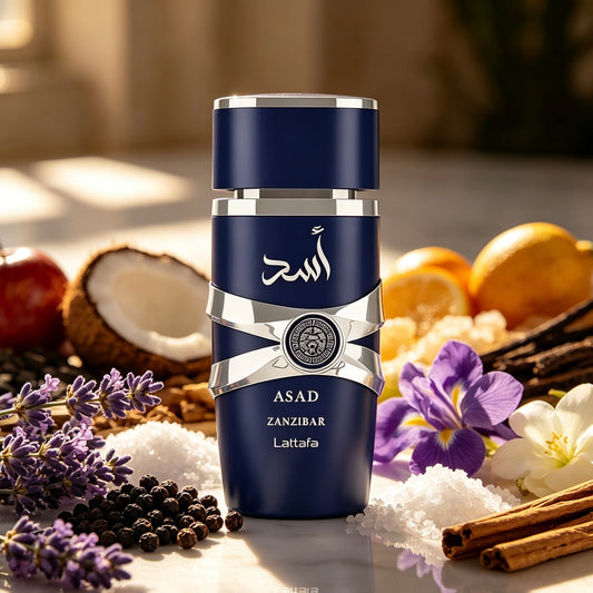 Lattafa Asad Zanzibar Eau de Parfum 100ml -  Avainillado para Hombre