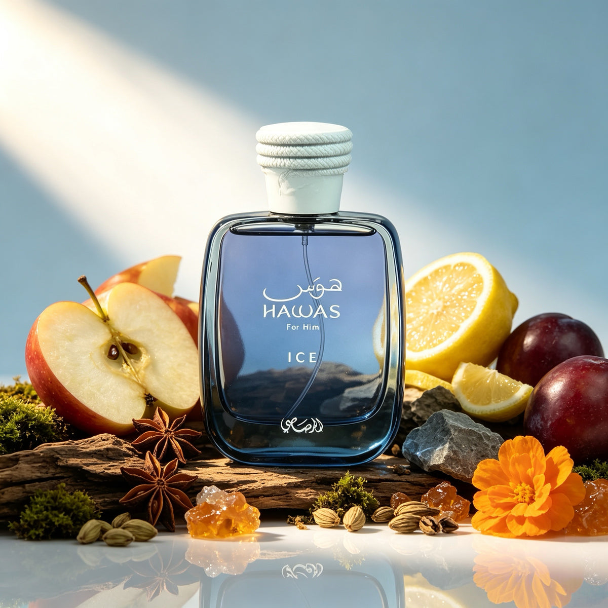 Rasasi Hawas Ice For Him Eau de Parfum 100ml -  Fresca Acuática Fougère para Hombre