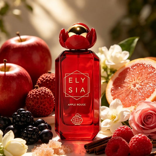Fragrance World Elysia Apple Rouge Eau de Parfum 100ml - Floral Frutal Gourmand para Mujer