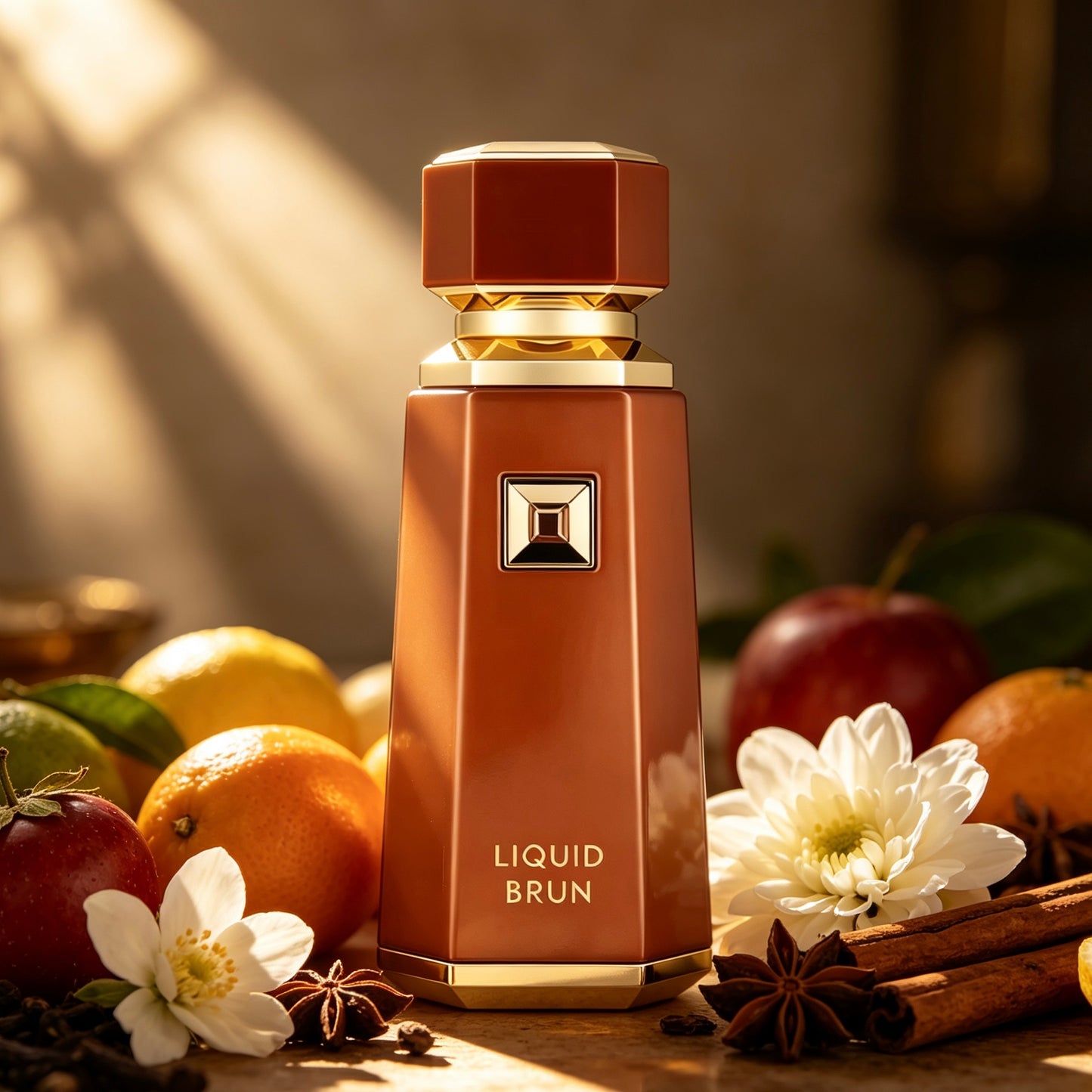 French Avenue Liquid Brun Eau de Parfum 100ml - Fragancia Amaderada Especiada Gourmand para Hombre