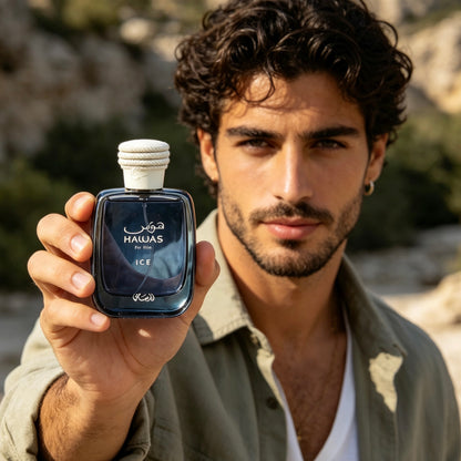 Rasasi Hawas Ice For Him Eau de Parfum 100ml -  Fresca Acuática Fougère para Hombre