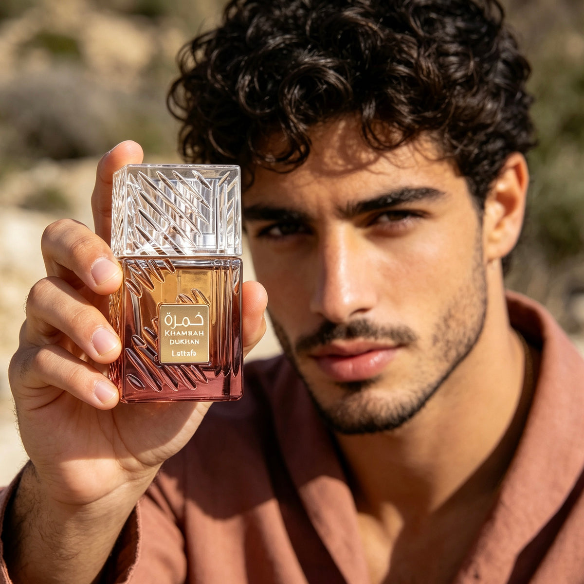 Lattafa Khamrah Dukhan Eau de Parfum100ml - Ámbar Especiado para Hombre