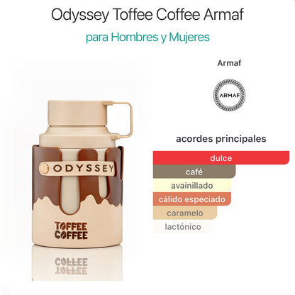 Armaf Odyssey Toffee Coffee Eau De Parfum 100 ml - Oriental Vainilla Unisex