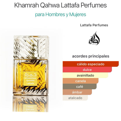 Lattafa Khamrah Qahwa Eau de Parfum100ml - Oriental Vainilla Unisex
