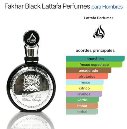 Lattafa Fakhar Black Eau de Parfum 100ml - Oriental para Hombre