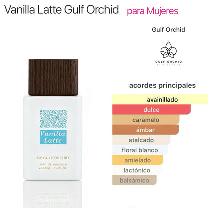 Gulf Orchid Vanilla Latte Eau de Parfum 100ml -  Gourmand de Vainilla para Mujer