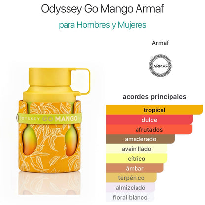 Armaf Odyssey Go Mango Eau De Parfum 100ml - Oriental Floral Unisex