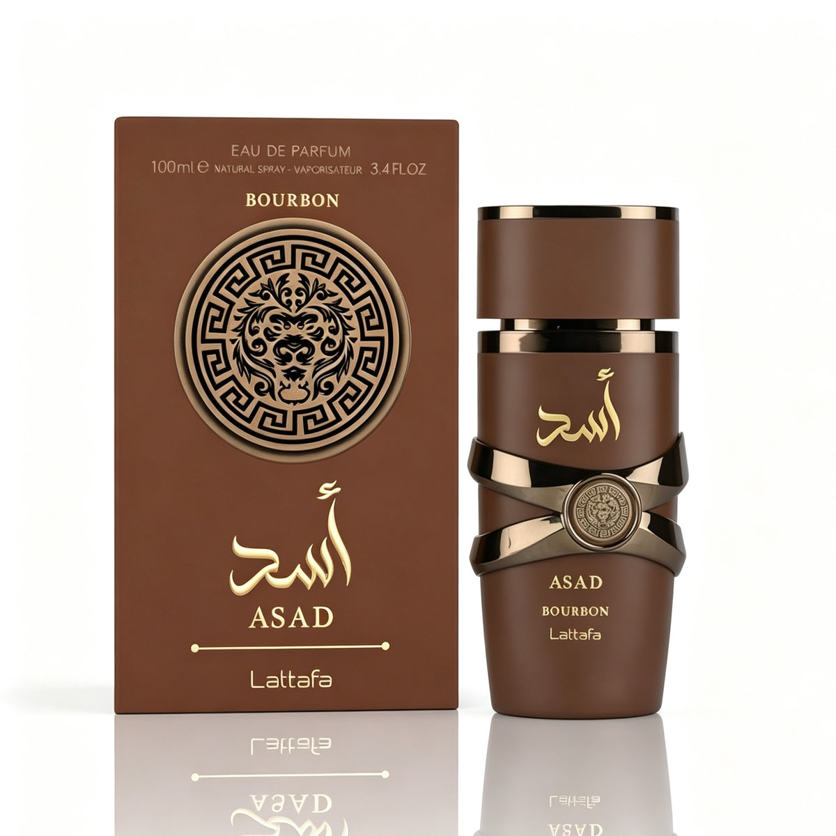 Lattafa Asad Bourbon Eau de Parfum 100ml - Oriental Especiada para Hombre