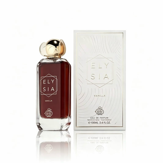Fragrance World Elysia Vanilla Eau de Parfum 100ml -  Gourmand Vainilla Amaderada para Mujer