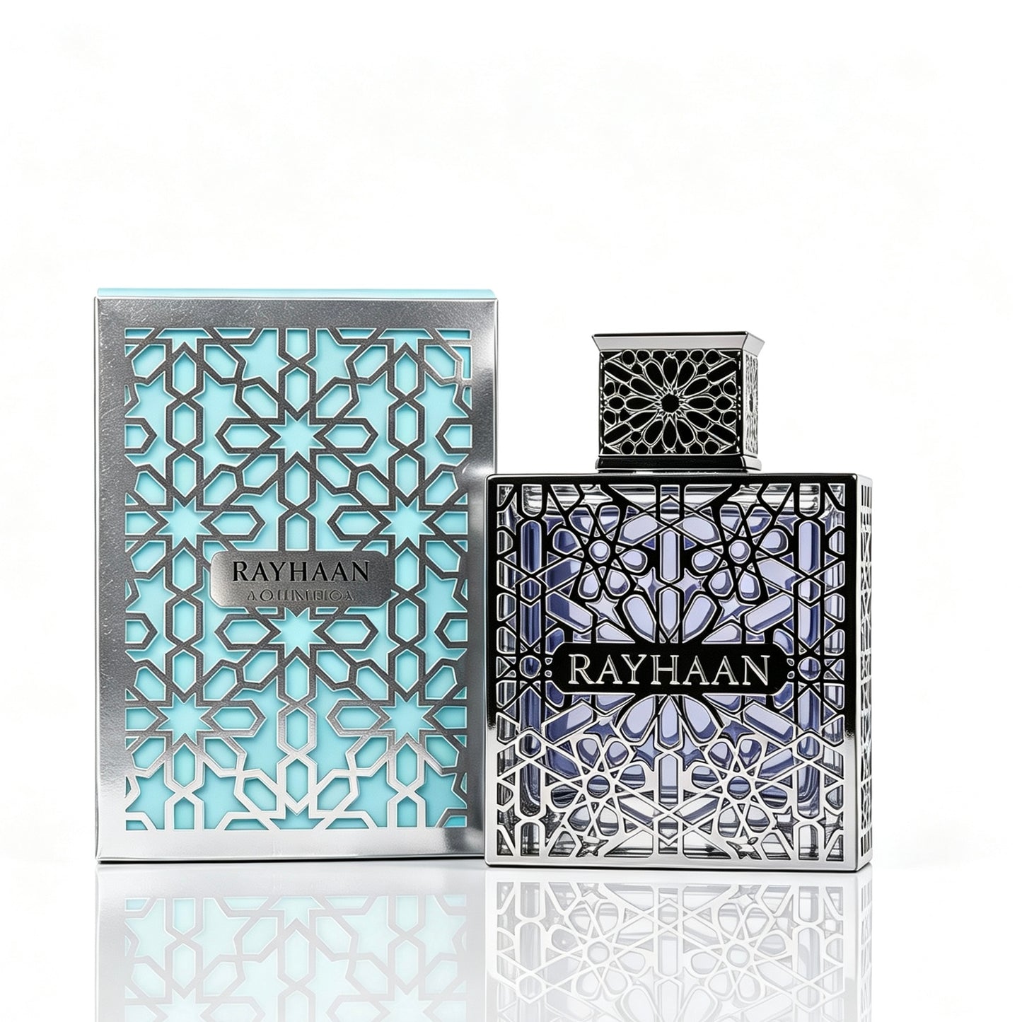 Rayhaan Aquatica Eau de Parfum 100ml -  Floral Amaderada Ahumada para Hombre