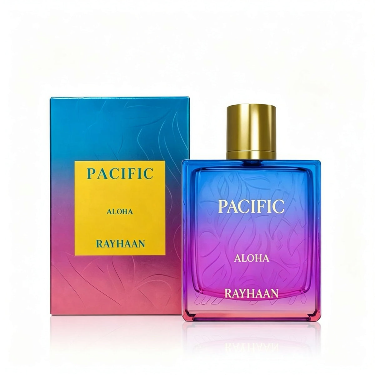 Rayhaan Pacific Aloha Eau de Parfum 100ml - Aromática Frutal Unisex