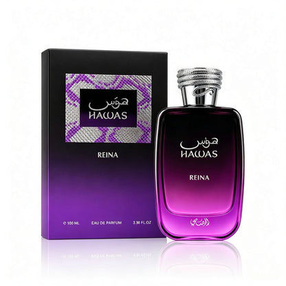 Rasasi Hawas Reina Eau de Parfum 100ml - Oriental Vanilla Gourmand Unisex