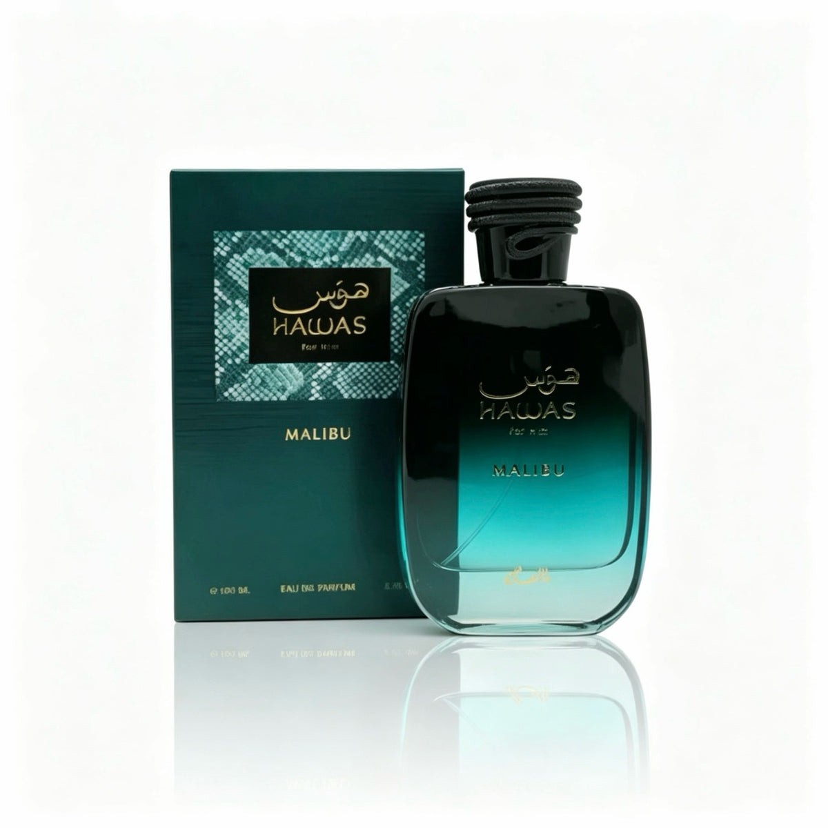 Rasasi Hawas Malibu For Him Eau de Parfum 100ml -  Fresca Acuática Cítrica para Hombre
