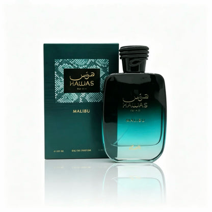 Rasasi Hawas Malibu For Him Eau de Parfum 100ml -  Fresca Acuática Cítrica para Hombre