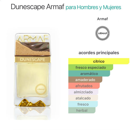 Armaf Dunescape  Eau de Parfum 100ml -  Fresh Aromatic Amaderada Unisex