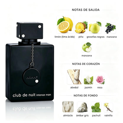 Armaf Club de Nuit Intense Man Eau de Parfum 105ml -  Fougère Especiada Amaderada para Hombre