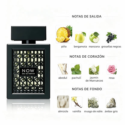 Rave NOW Eau de Parfum 100ml -  Floral Amaderada Cálida Unisex